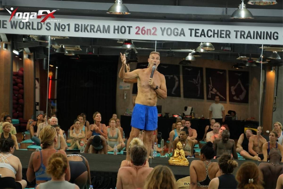 Bikram yoga script sample passages
