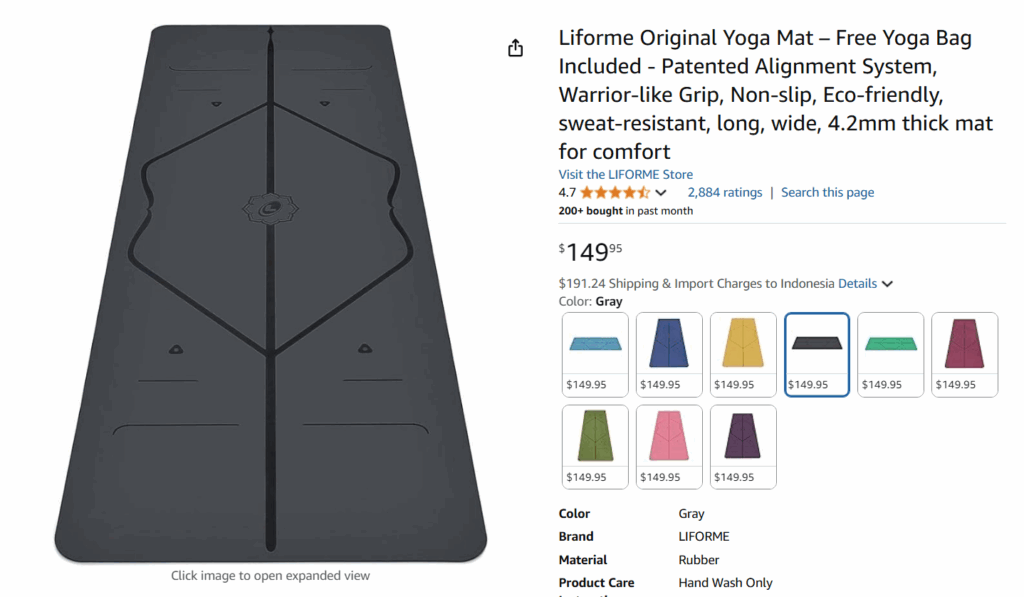 Liforme Yoga Mat