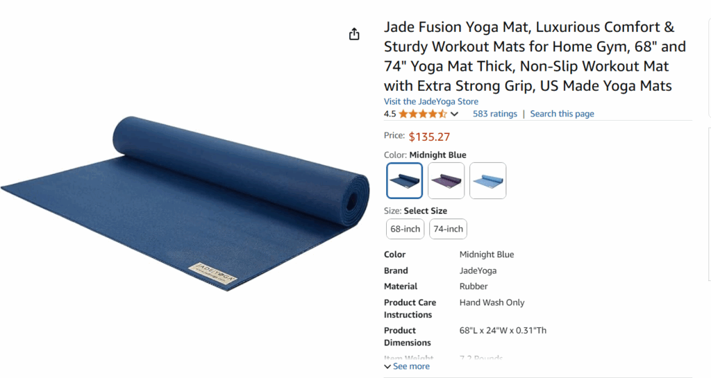 Jade Harmony Yoga Mat