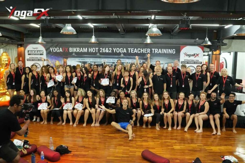 YogaFX graduates and Mr. Ian Terry