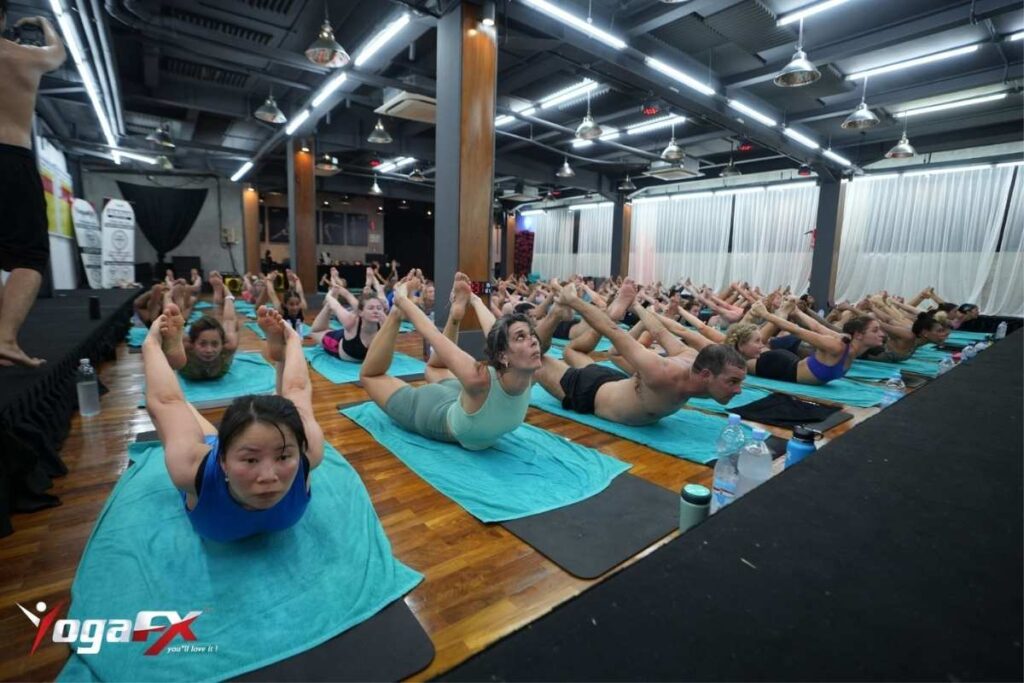 Side-by-side comparison of a Hawaii wellness retreat versus a Bikram Hot 26&2 retreat in Bali
